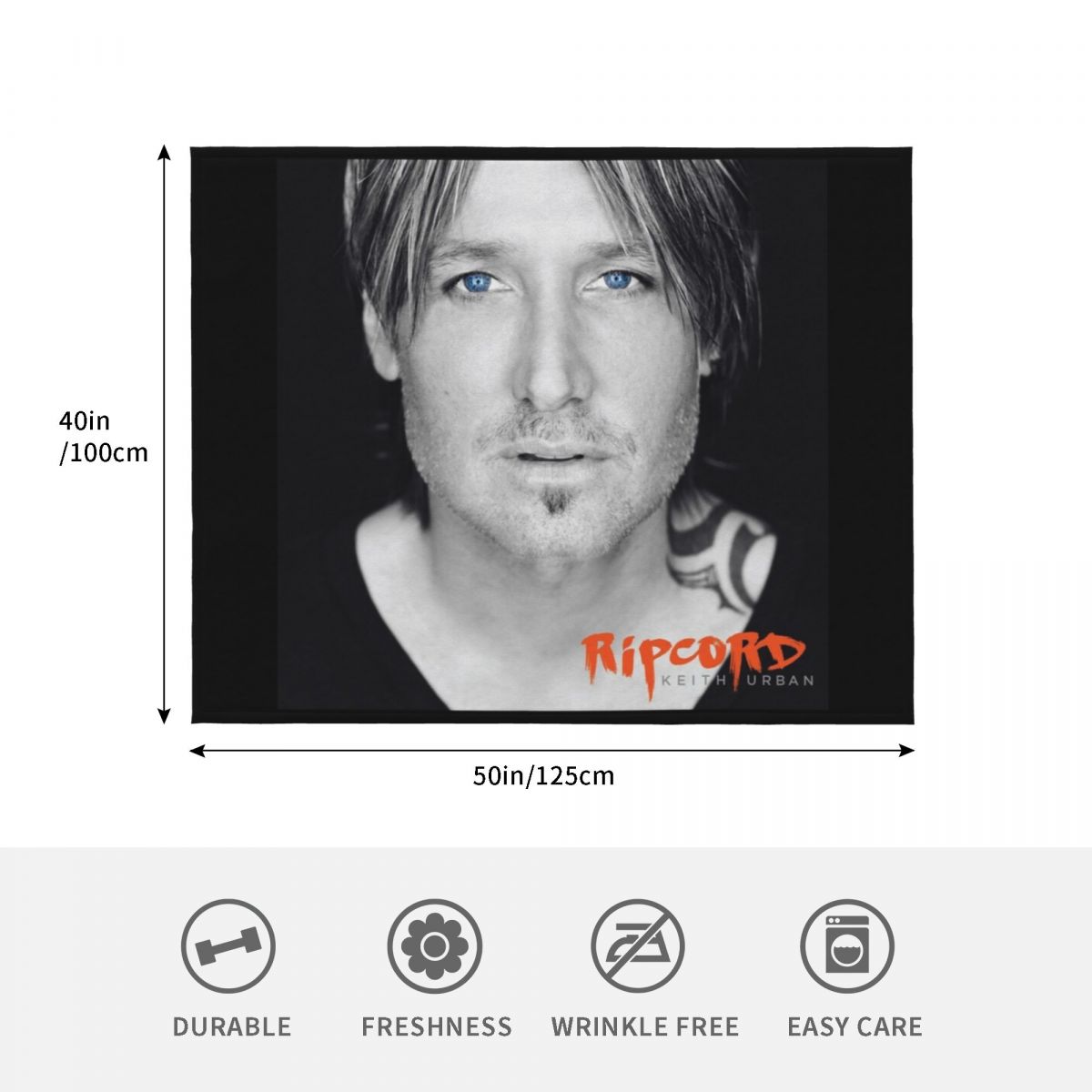 Keith Urban Ripcord Throw Blan - огляд і ціна Anime Cosplay Idea