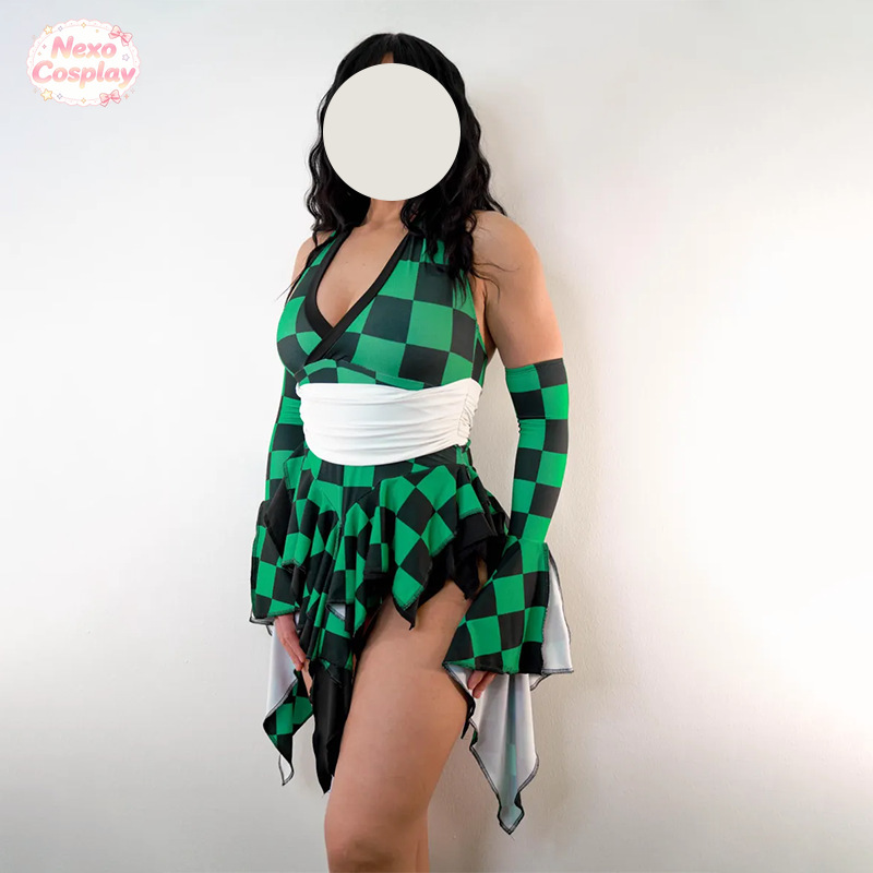 Gender‑bend Tanjiro Kamado Swi - огляд і ціна Anime Cosplay Jumpsuit