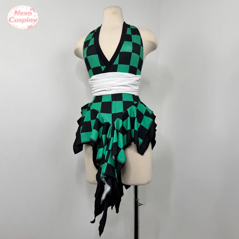 Gender‑bend Tanjiro Kamado Swi - огляд і ціна Anime Cosplay Jumpsuit