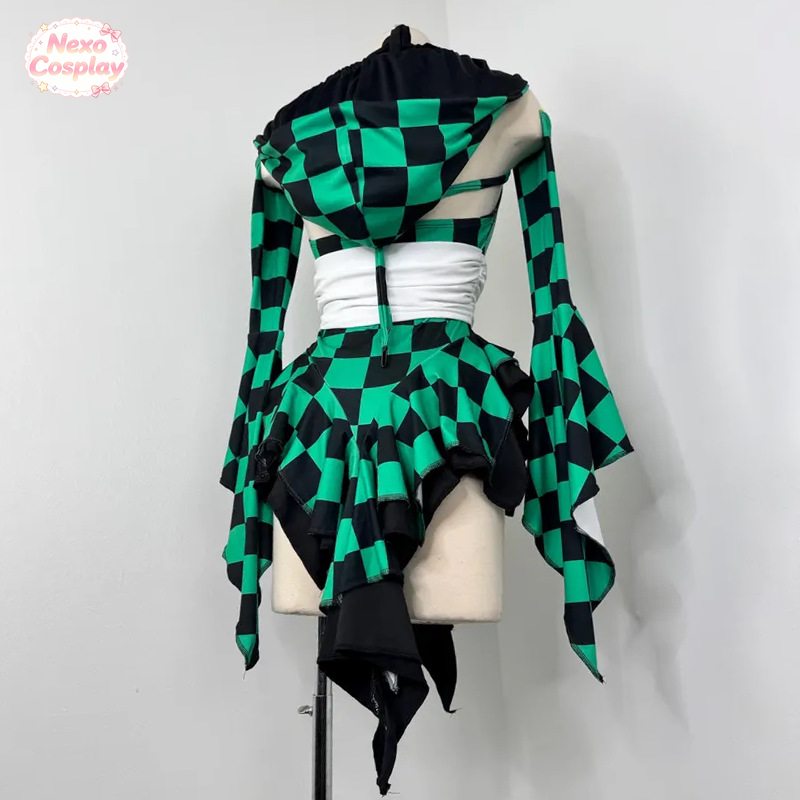 Gender‑bend Tanjiro Kamado Swi - огляд і ціна Anime Cosplay Jumpsuit