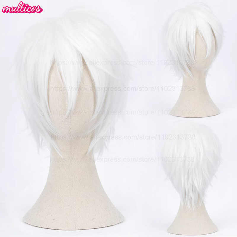 Colors Short Straight Cosplay  - огляд і ціна Anime Cosplay Blue Hair
